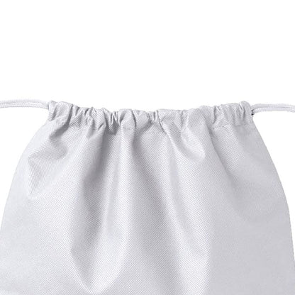 不織布リフレクター付巾着リュック | ノベルティ(小物) | 1枚 | MA9030 | ナイトブラック