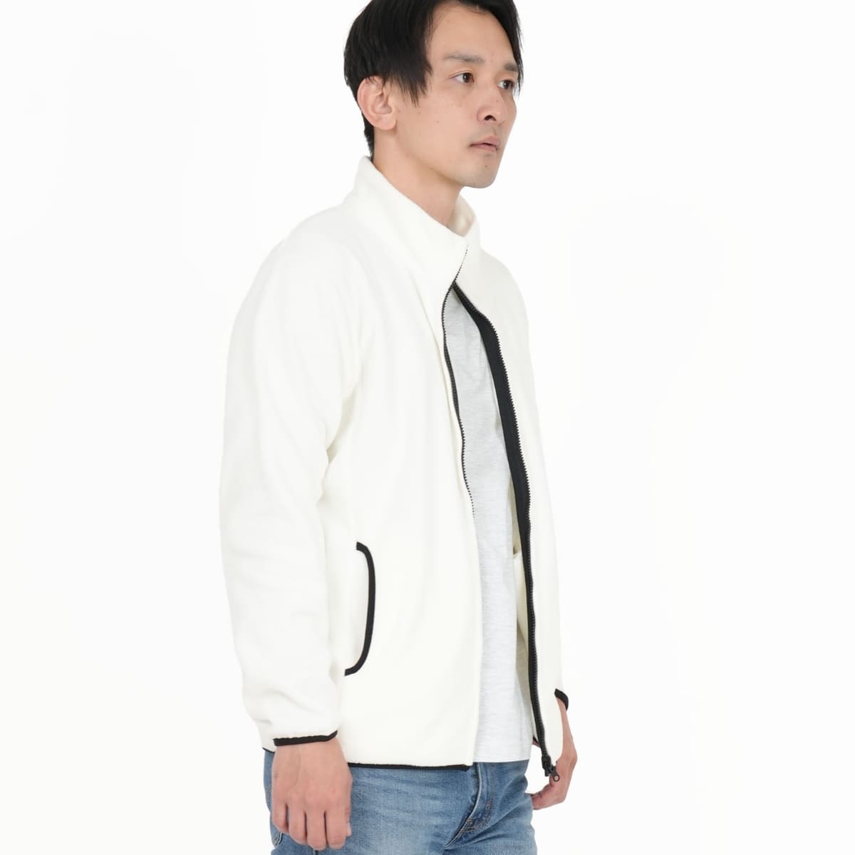 フリースジャケット | メンズ | 1枚 | MJ0065 | レッド – Tshirt.st