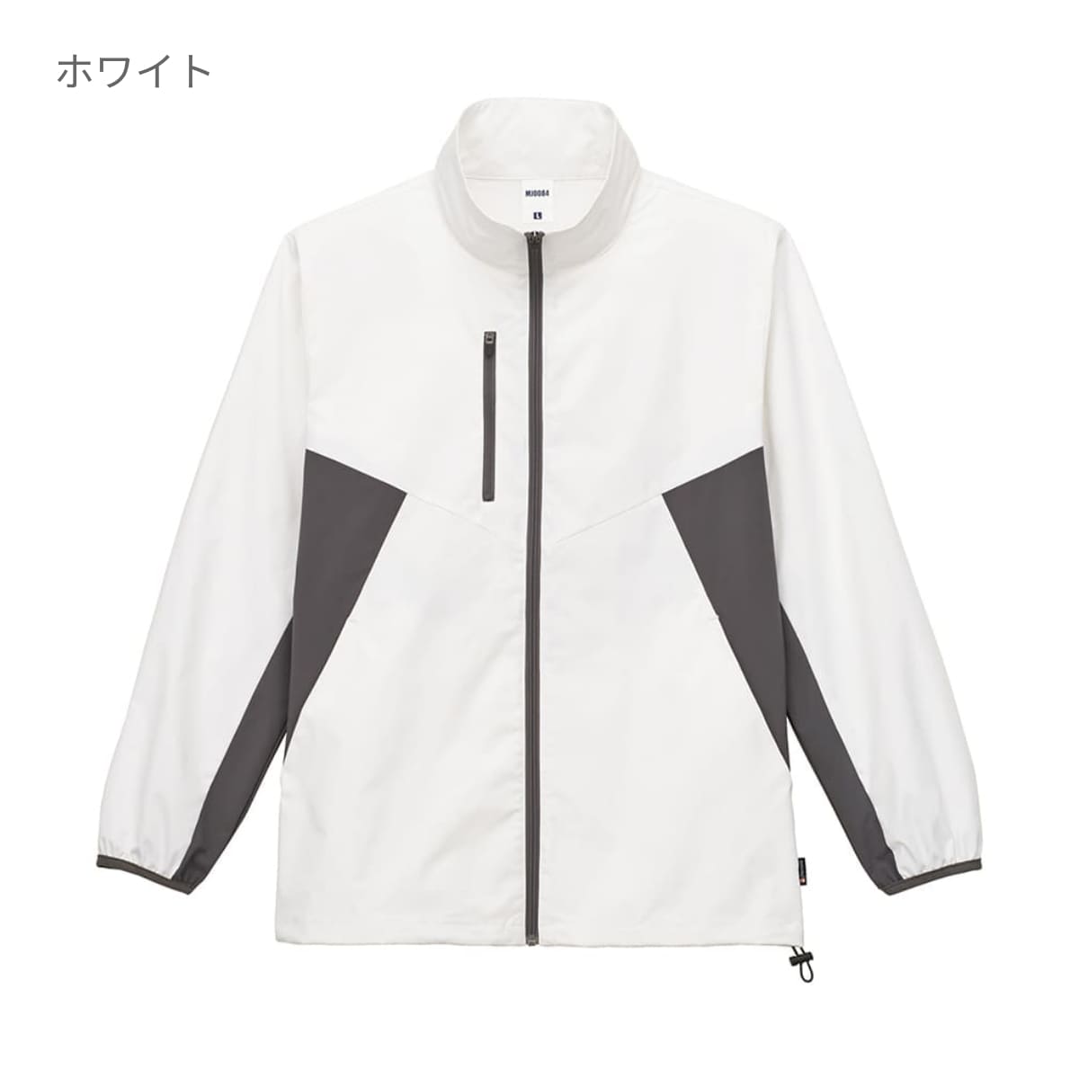 リサイクルストレッチワークブルゾン（ポリジン加工） | メンズ | 1枚 | MJ0084 | チャコールグレー