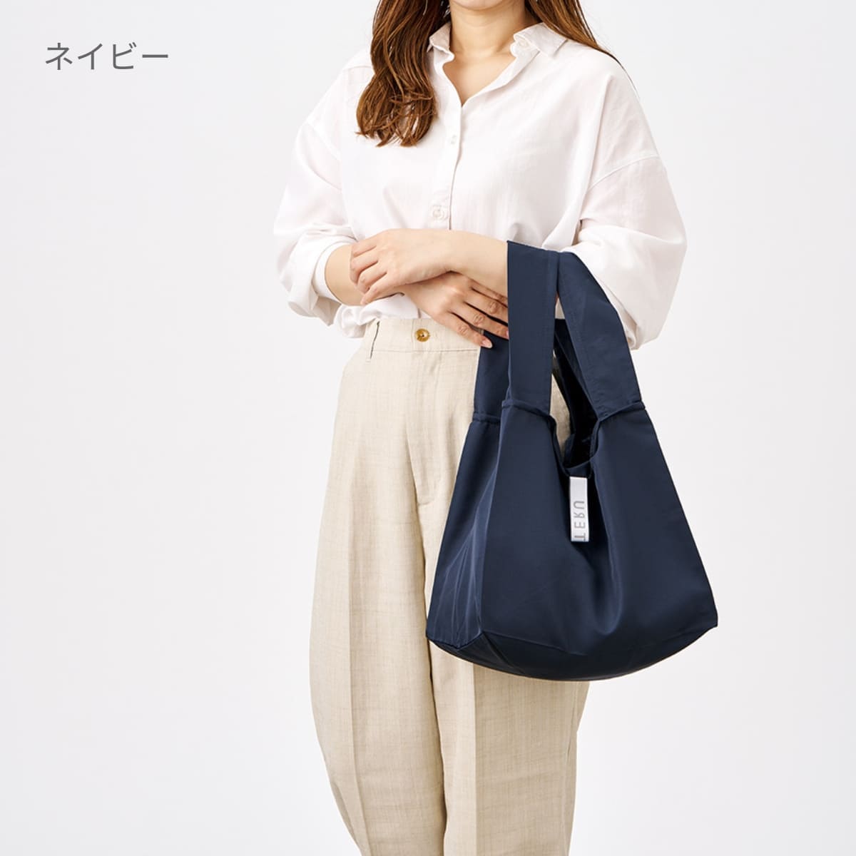 クルリト セルフレジで使いやすいスクエアデリバッグ | ノベルティ(小物) | 1枚 | TR-1420 | ネイビー