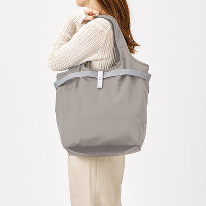 クルリト セルフレジで使いやすいコンパクトクーラーマルシェバッグ | ノベルティ(小物) | 1枚 | TR-1422 | グレー