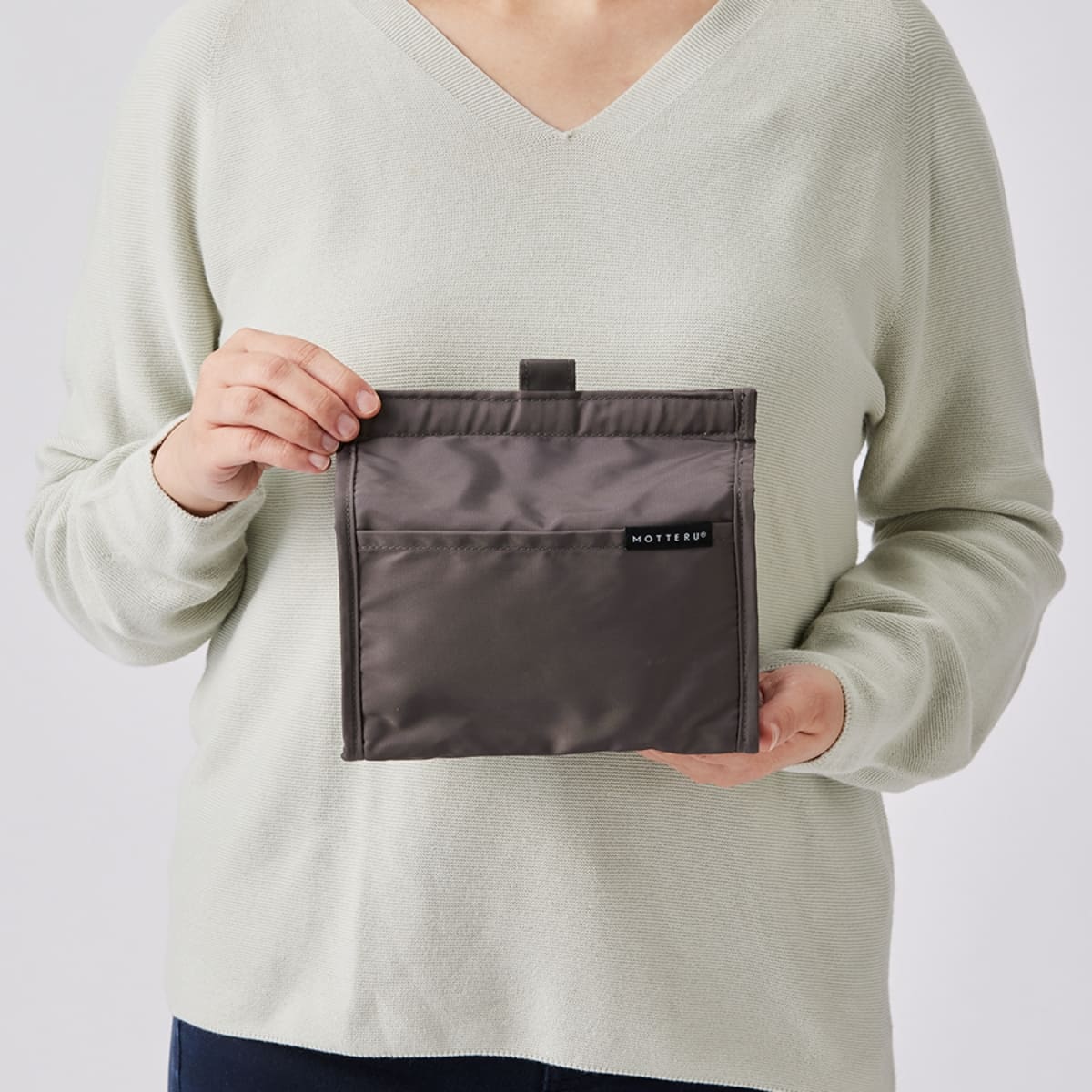 MOTTERU クーラーポーチ | ノベルティ(小物) | 1枚 | MO-1117 | スモークピンク