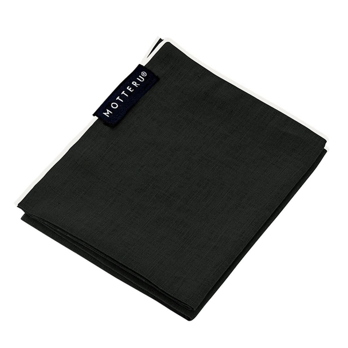 MOTTERU ポケスク ハンカチ ヘミング | ノベルティ(小物) | 1枚 | MO-2002 | ブラック