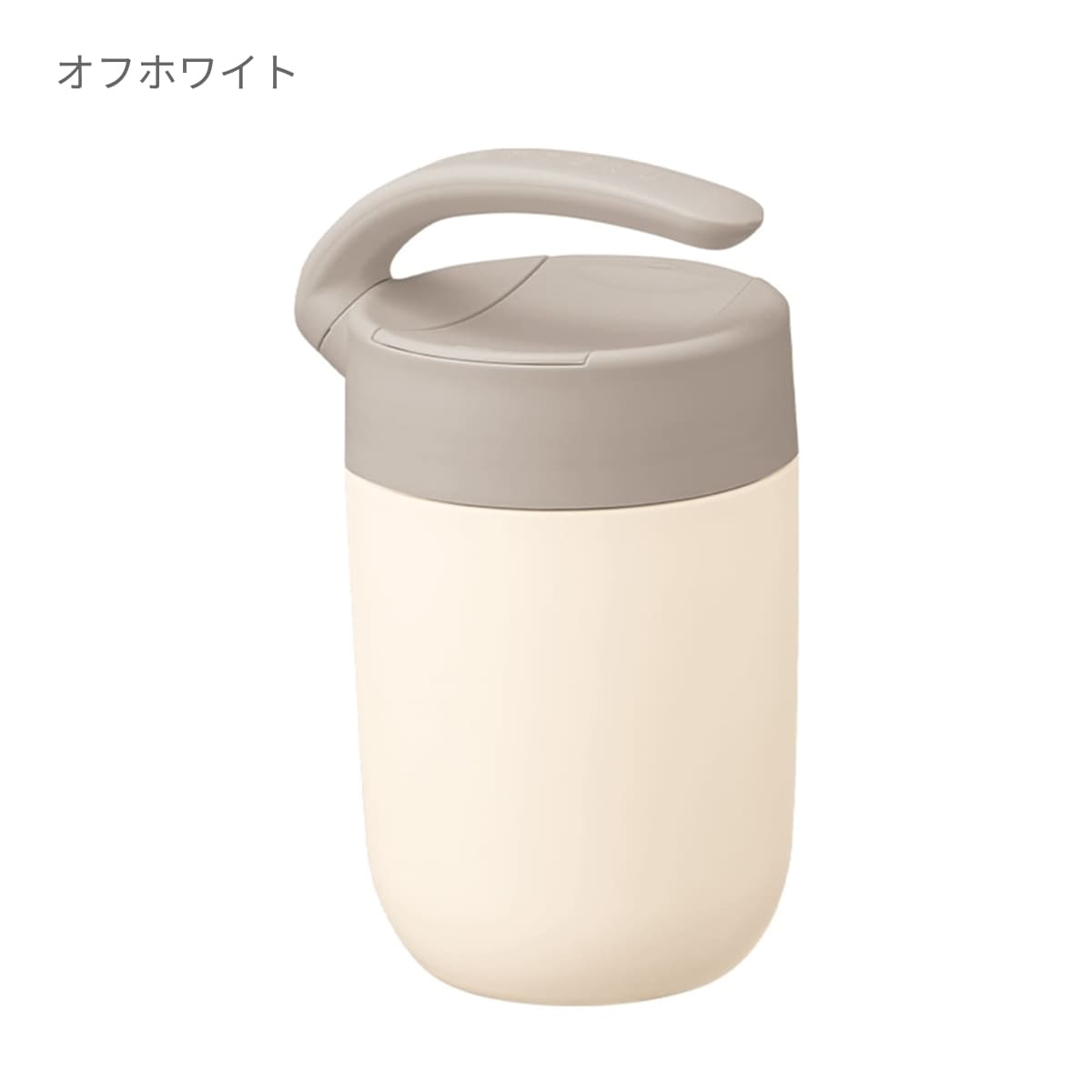 MOTTERU くるっとハンドルマグタンブラー 410ml | ノベルティ(小物) | 1枚 | MO-3020 | オフホワイト