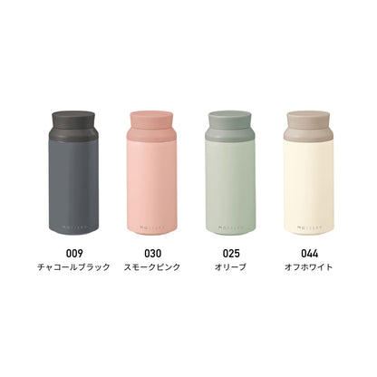 MOTTERU 電子レンジが使えるサーモボトル | ノベルティ(小物) | 1枚 | MO-3021 | チャコールブラック