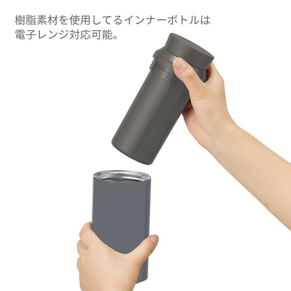 MOTTERU 電子レンジが使えるサーモボトル | ノベルティ(小物) | 1枚 | MO-3021 | オフホワイト