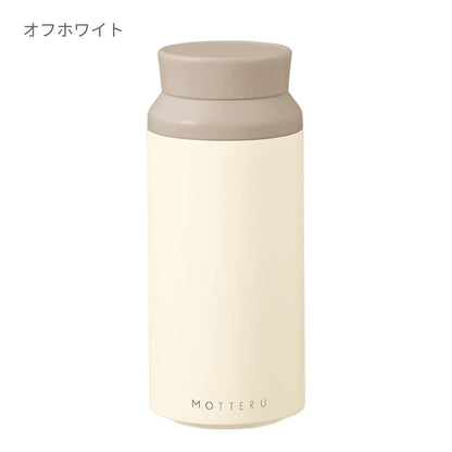 MOTTERU 電子レンジが使えるサーモボトル | ノベルティ(小物) | 1枚 | MO-3021 | オフホワイト