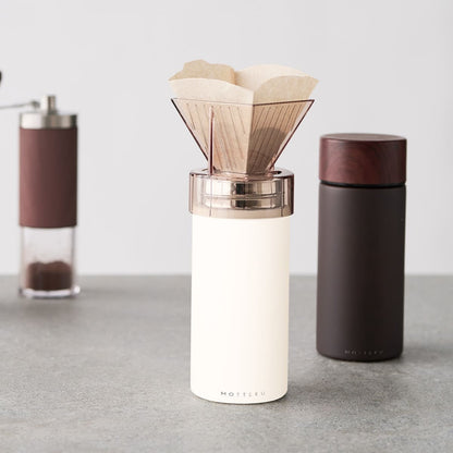 MOTTERU コーヒードリップできる サーモボトル | ノベルティ(小物) | 1枚 | MO-3030 | オフホワイト