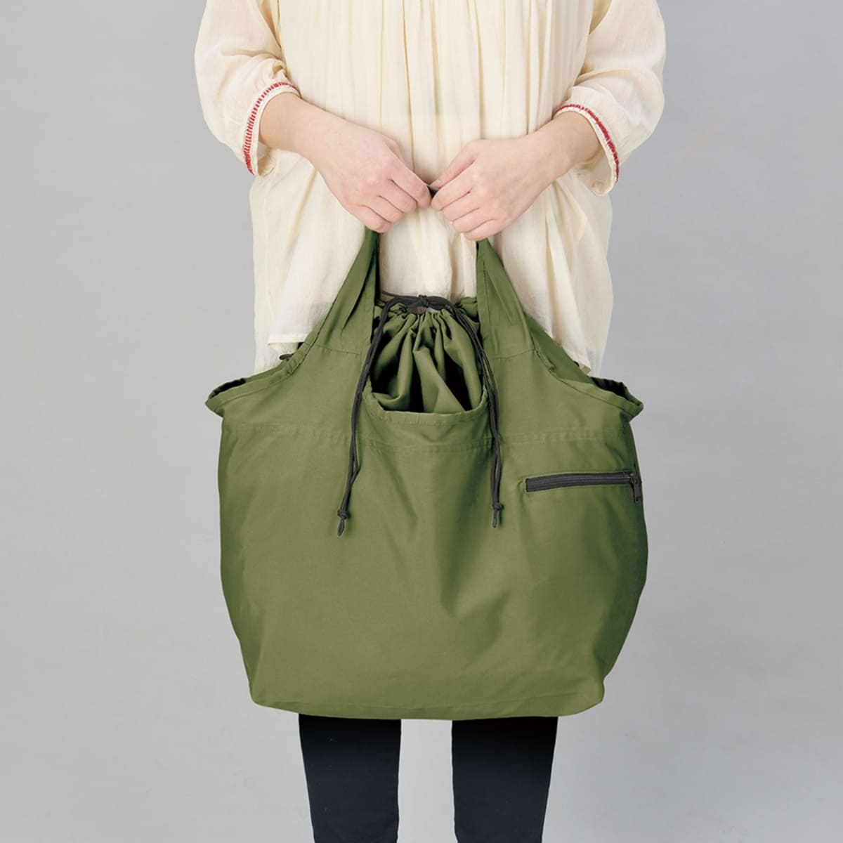 クルリト ビッグマルシェバッグ | ノベルティ(小物) | 1枚 | TR-1036 | ブラック