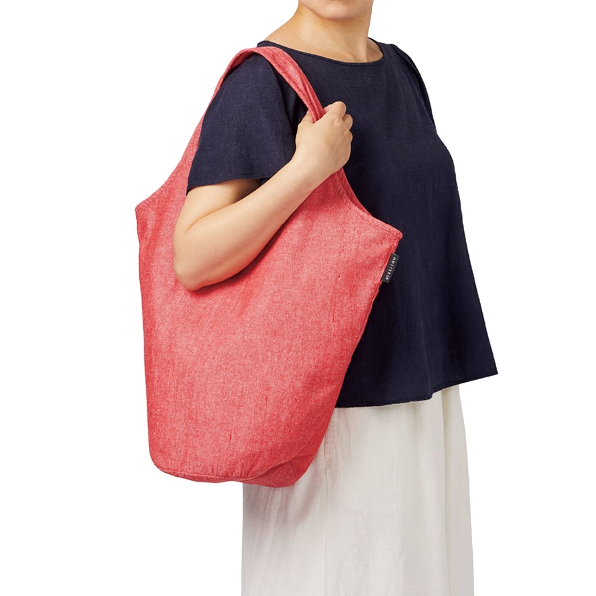 クルリト マルシェバッグ（再生ファブリック） | ノベルティ(小物) | 1枚 | TR-1121 | レッド