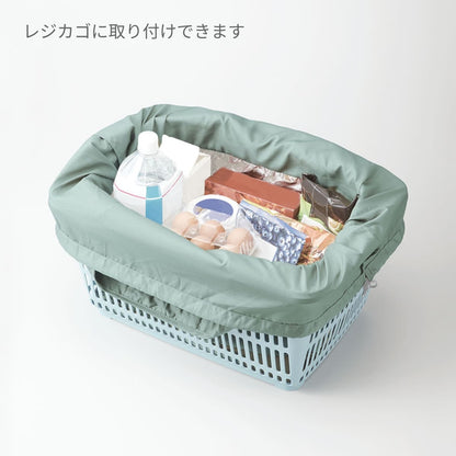 クルリト クーラービッグマルシェバッグ | ノベルティ(小物) | 1枚 | TR-1208 | ミントブルー