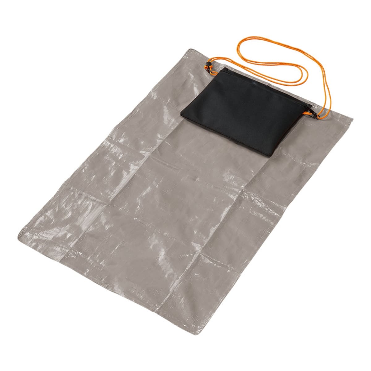 防災緊急10点セット シートインサコッシュタイプ | ノベルティ(小物) | 1枚 | TB-0005 | ブラック