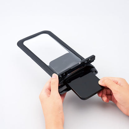 モバイルウォータープルーフポーチ 6.7インチ ver.2 | ノベルティ(小物) | 1枚 | TE-0042 | ホワイト