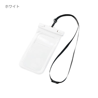 モバイルウォータープルーフポーチ 6.7インチ ver.2 | ノベルティ(小物) | 1枚 | TE-0042 | ブラック