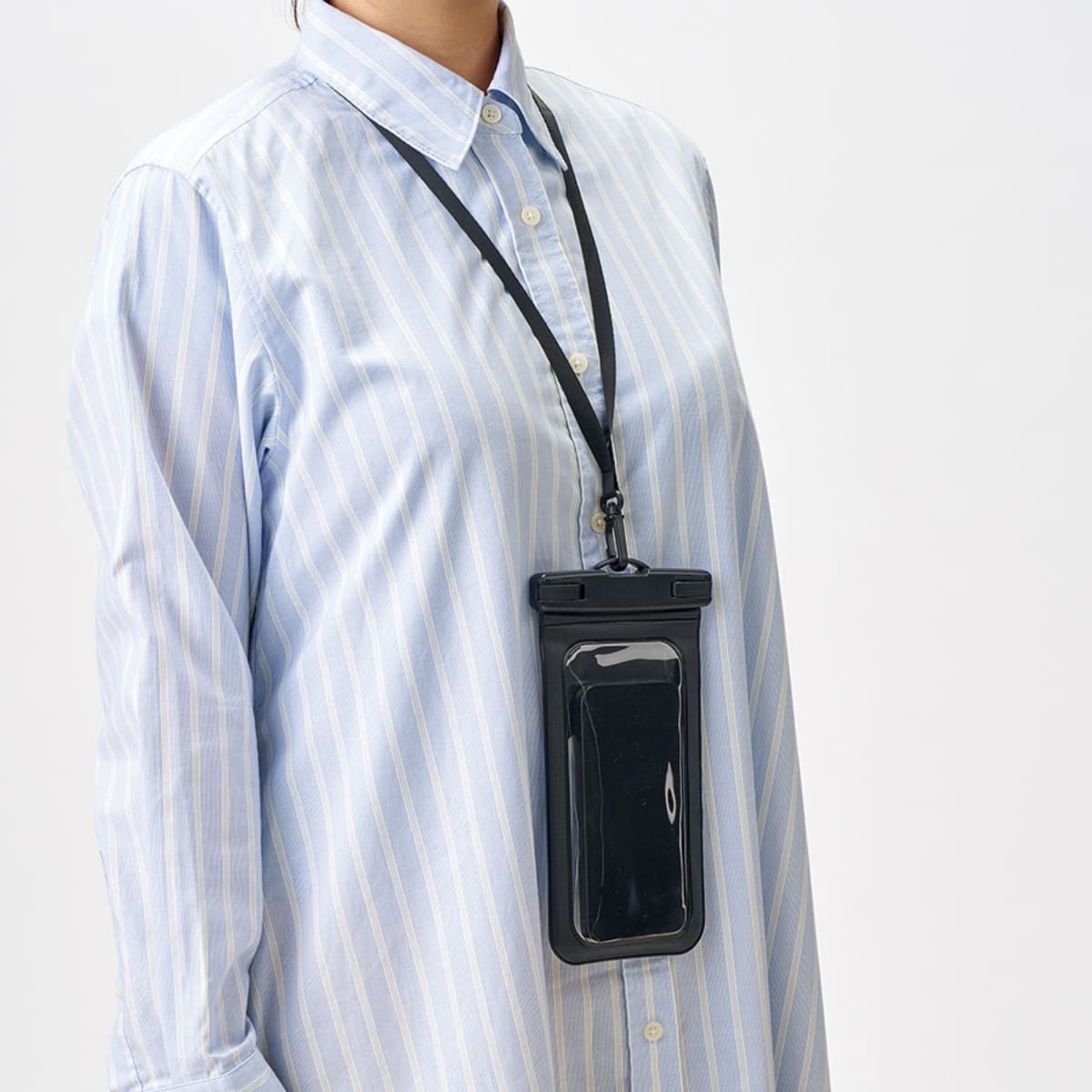 モバイルウォータープルーフポーチ 6.7インチ ver.2 | ノベルティ(小物) | 1枚 | TE-0042 | ホワイト