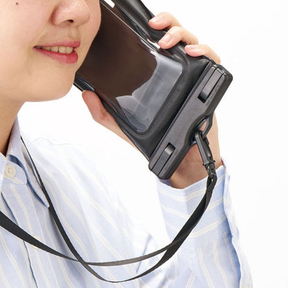 水に浮くモバイルウォータープルーフポーチ | ノベルティ(小物) | 1枚 | TE-0043 | ブラック