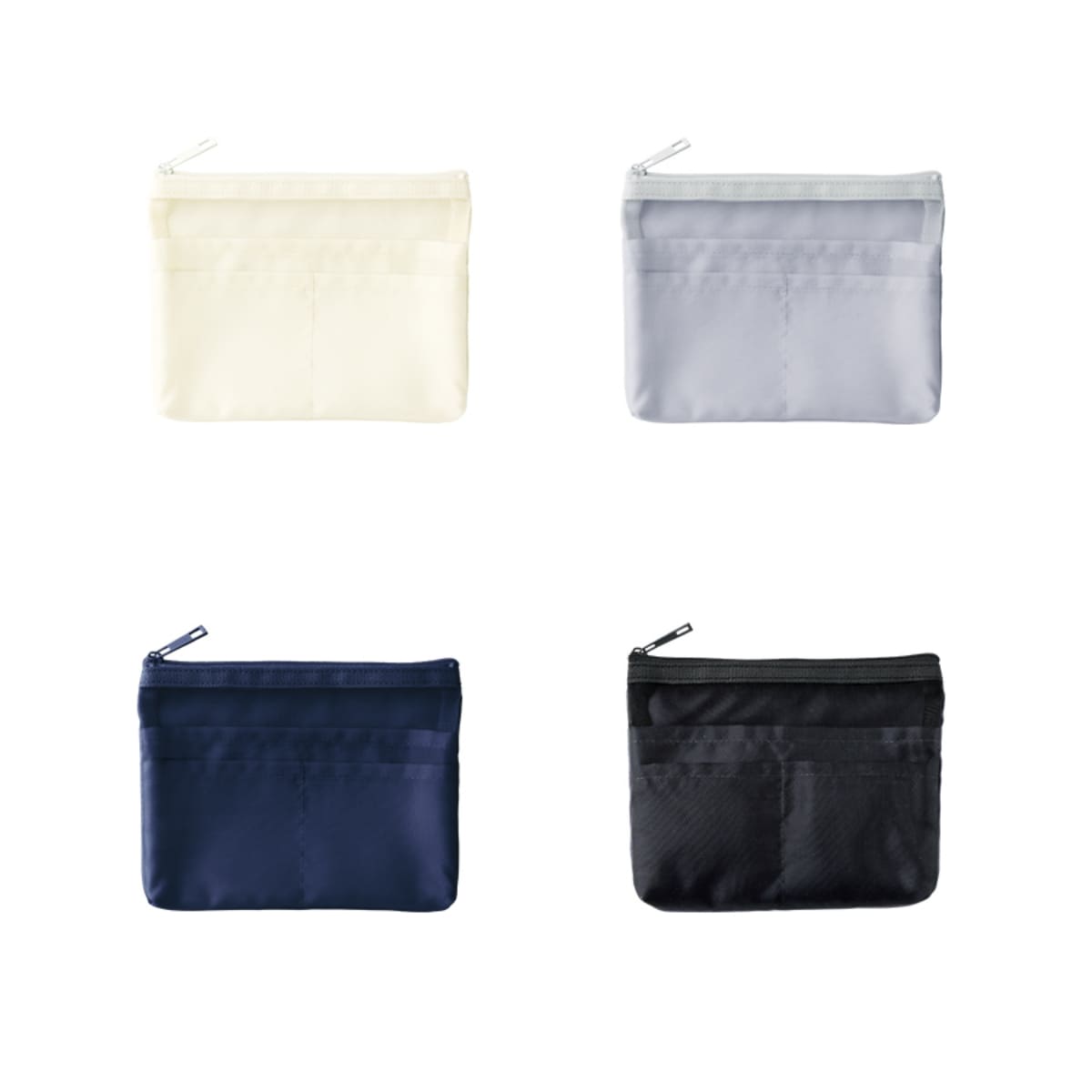 らくらく仕分けポーチ（S） | ノベルティ(小物) | 1枚 | TF-0172 | グレー