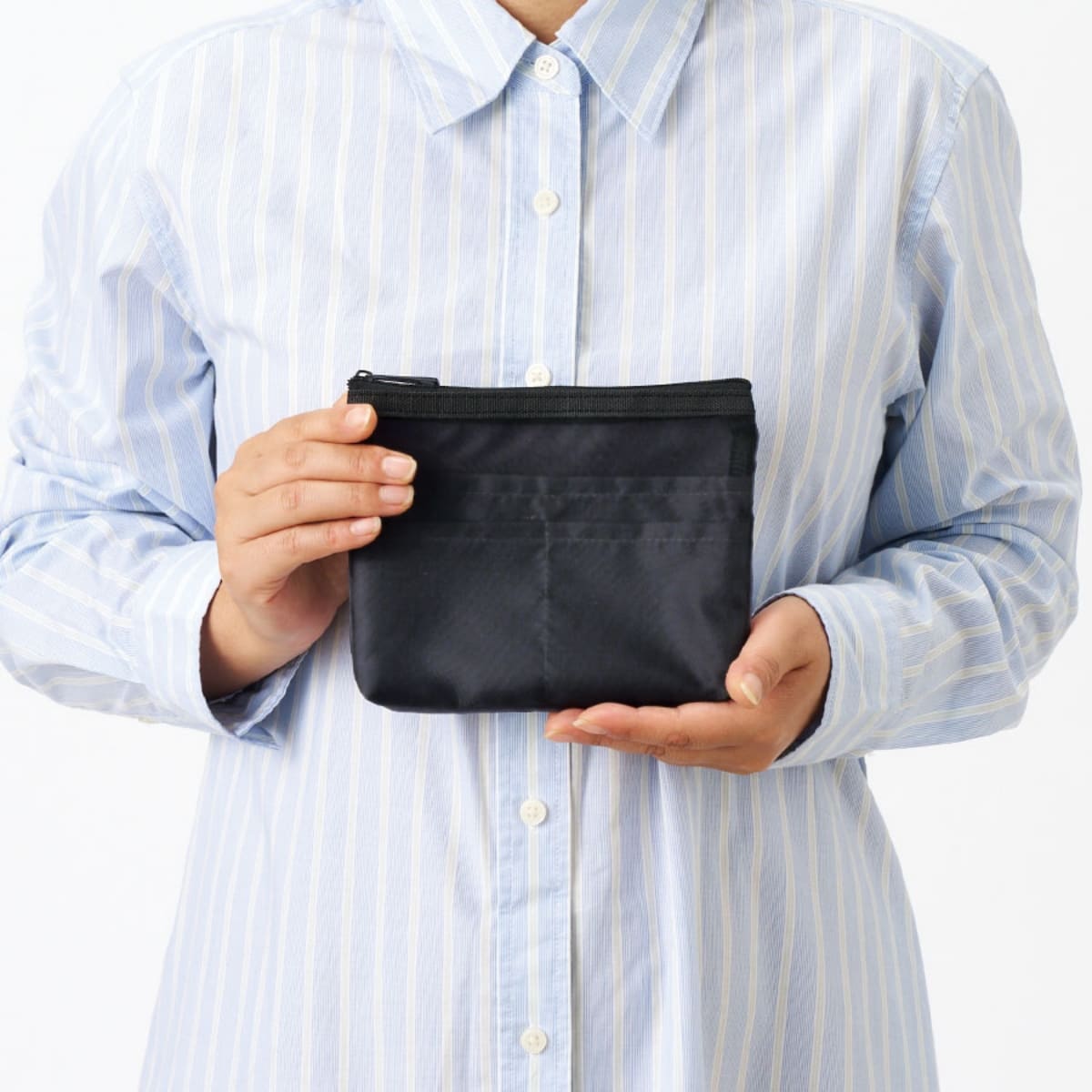 らくらく仕分けポーチ（S） | ノベルティ(小物) | 1枚 | TF-0172 | グレー