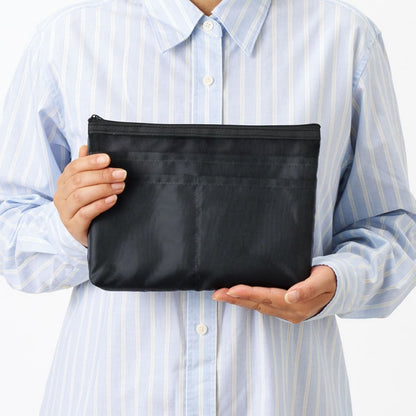 らくらく仕分けポーチ（M） | ノベルティ(小物) | 1枚 | TF-0173 | グレー