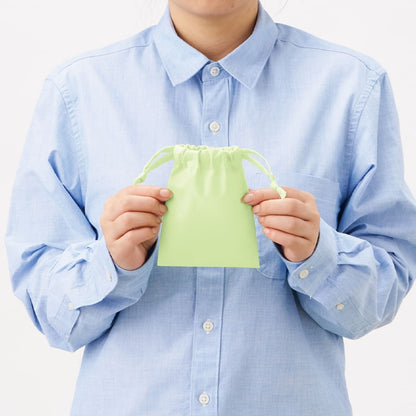 不織布巾着（SS） | ノベルティ(小物) | 1枚 | TP-0003 | ライトグリーン