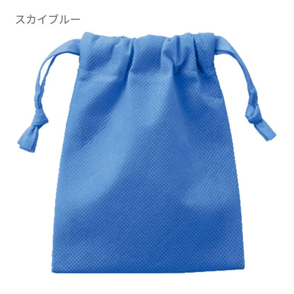 不織布巾着（SS） | ノベルティ(小物) | 1枚 | TP-0003 | スカイブルー