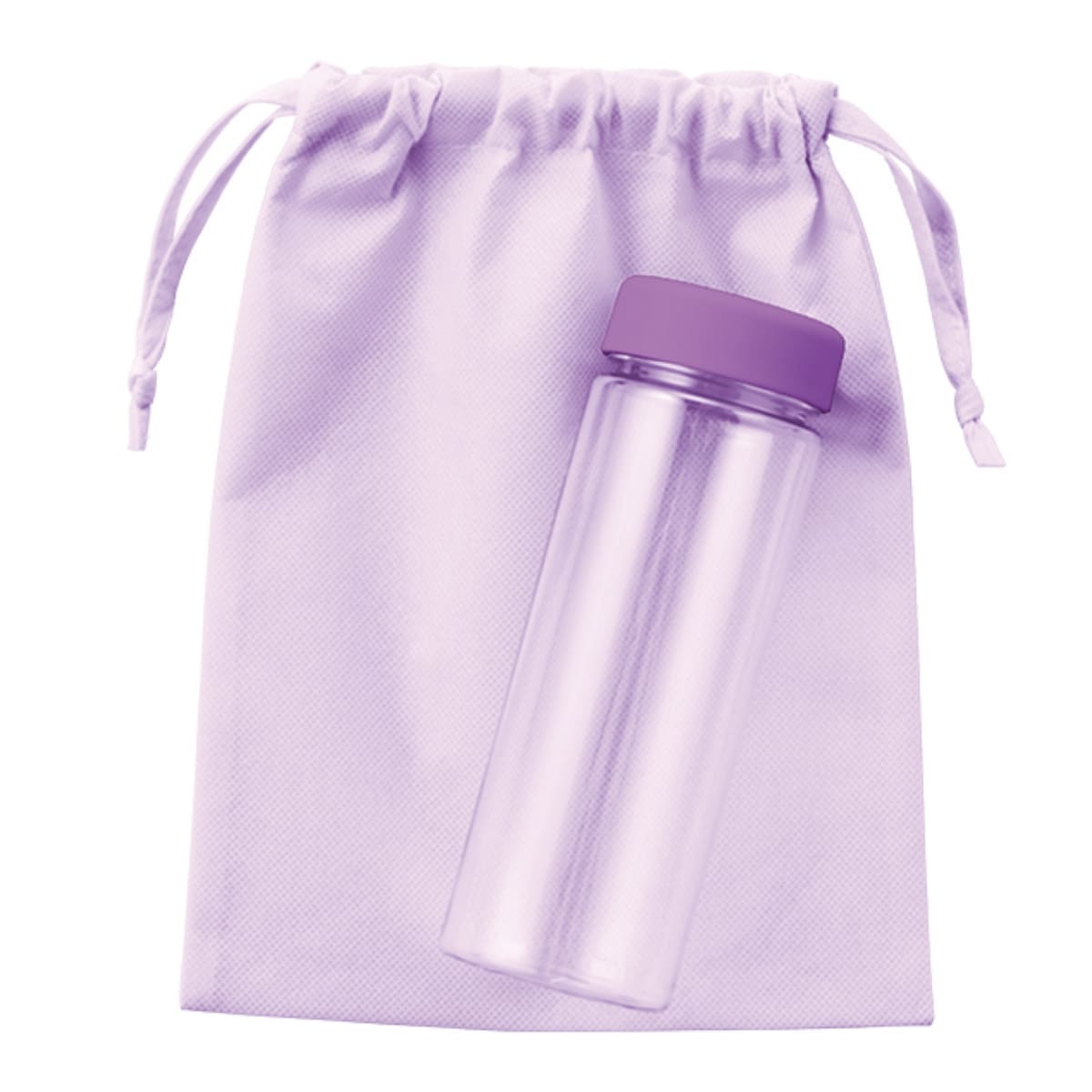 不織布巾着（M） | ノベルティ(小物) | 1枚 | TP-0005 | パープル