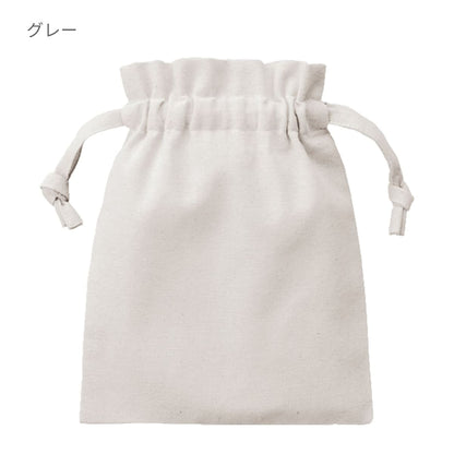 厚手コットンフリル巾着（S） | ノベルティ(小物) | 1枚 | TP-0013 | オリーブ