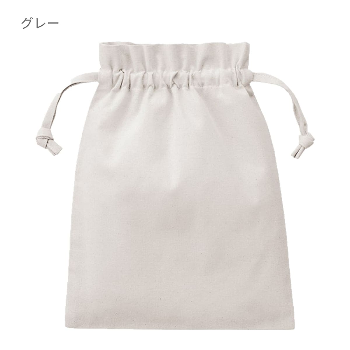 厚手コットンフリル巾着（M） | ノベルティ(小物) | 1枚 | TP-0014 | オリーブ