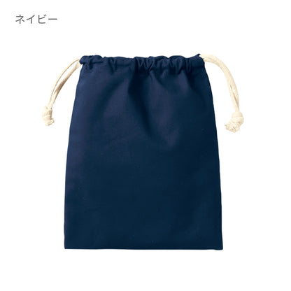 コットン巾着(S) | ノベルティ(小物) | 1枚 | TP-0036 | ネイビー