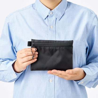 リップストップフラットポーチ（S） | ノベルティ(小物) | 1枚 | TP-0059 | ホワイト