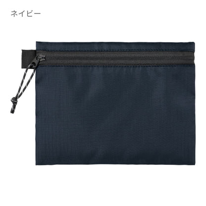 リップストップフラットポーチ（S） | ノベルティ(小物) | 1枚 | TP-0059 | ブラック