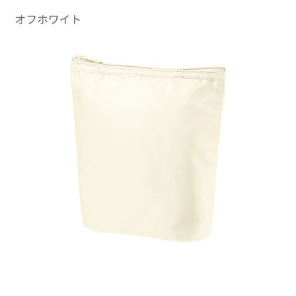 ライトクーラーガゼットマチ付ポーチ | ノベルティ(小物) | 1枚 | TP-0073 | チャコールブラック