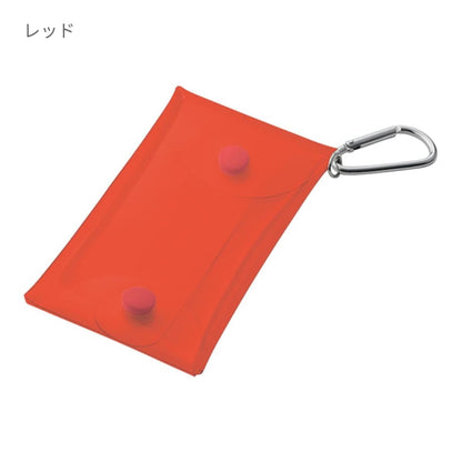 クリアマルチケース | ノベルティ(小物) | 1枚 | TP-0083 | パープル