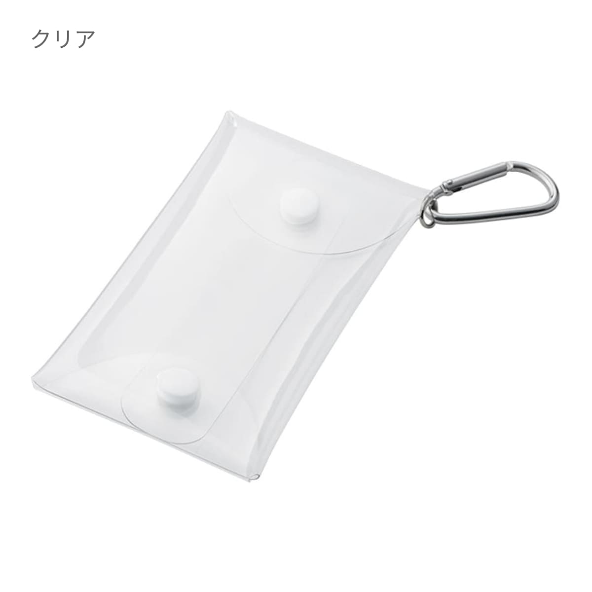 クリアマルチケース | ノベルティ(小物) | 1枚 | TP-0083 | レッド