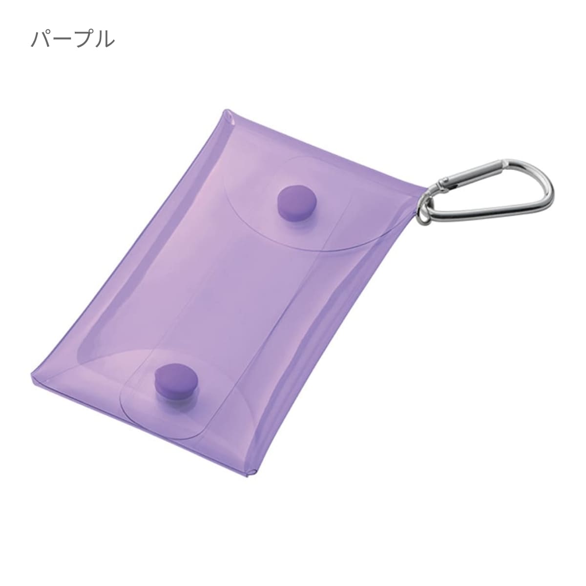 クリアマルチケース | ノベルティ(小物) | 1枚 | TP-0083 | オレンジ