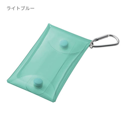 クリアマルチケース | ノベルティ(小物) | 1枚 | TP-0083 | ライトブルー