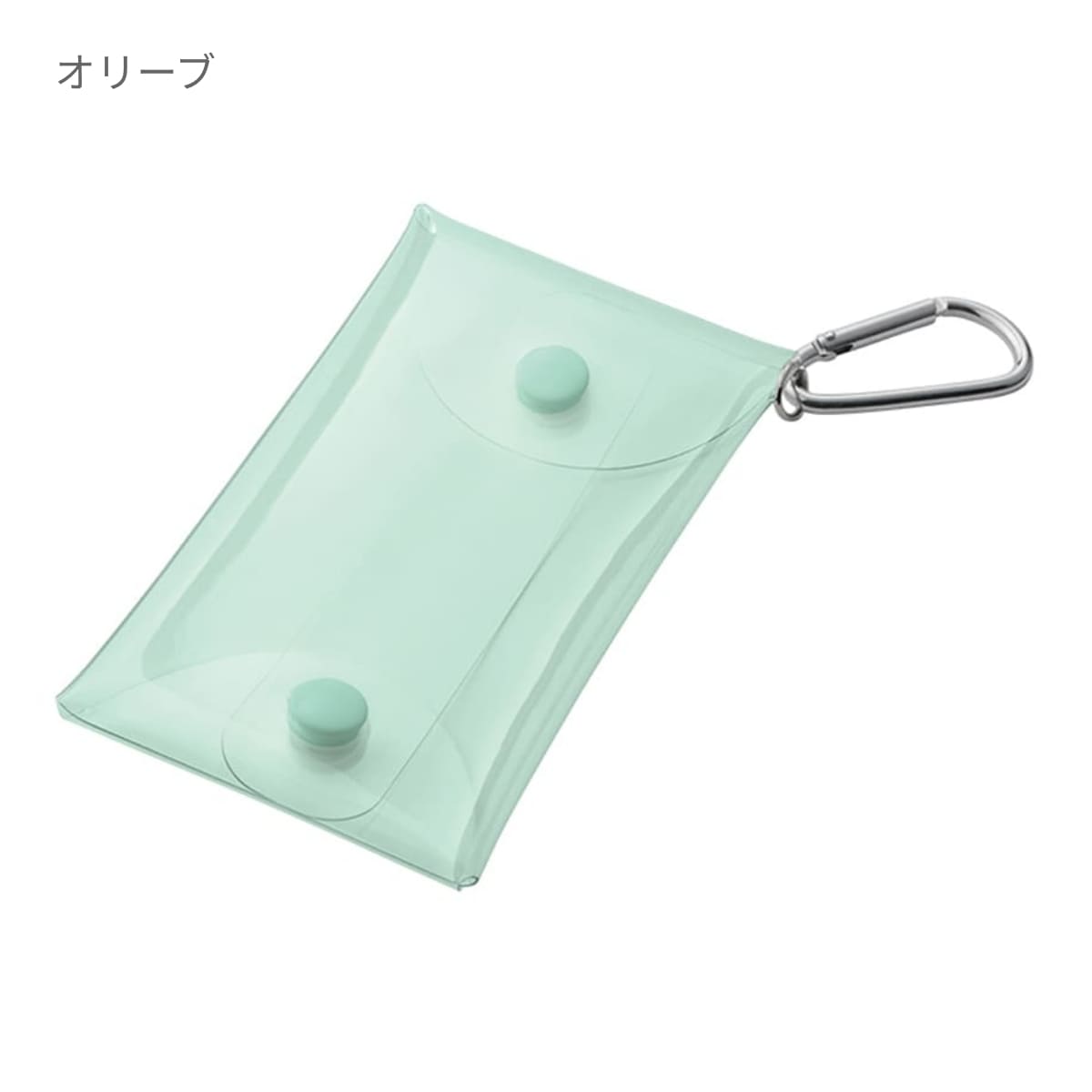 クリアマルチケース | ノベルティ(小物) | 1枚 | TP-0083 | レッド