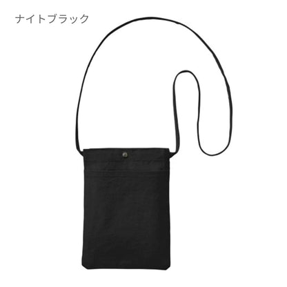 キャンバス フロントポケットサコッシュ | ノベルティ(小物) | 1枚 | TR-1082 | ナチュラル