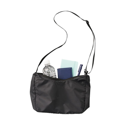 ラウンドポリショルダーバッグ | ノベルティ(小物) | 1枚 | TR-1364 | ブラック