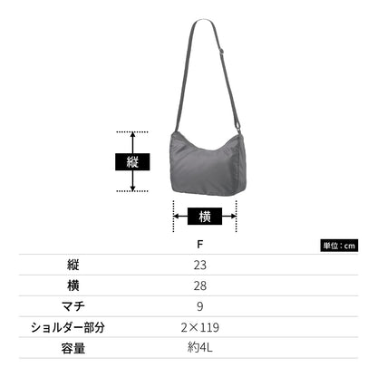 ラウンドポリショルダーバッグ | ノベルティ(小物) | 1枚 | TR-1364 | ブラック