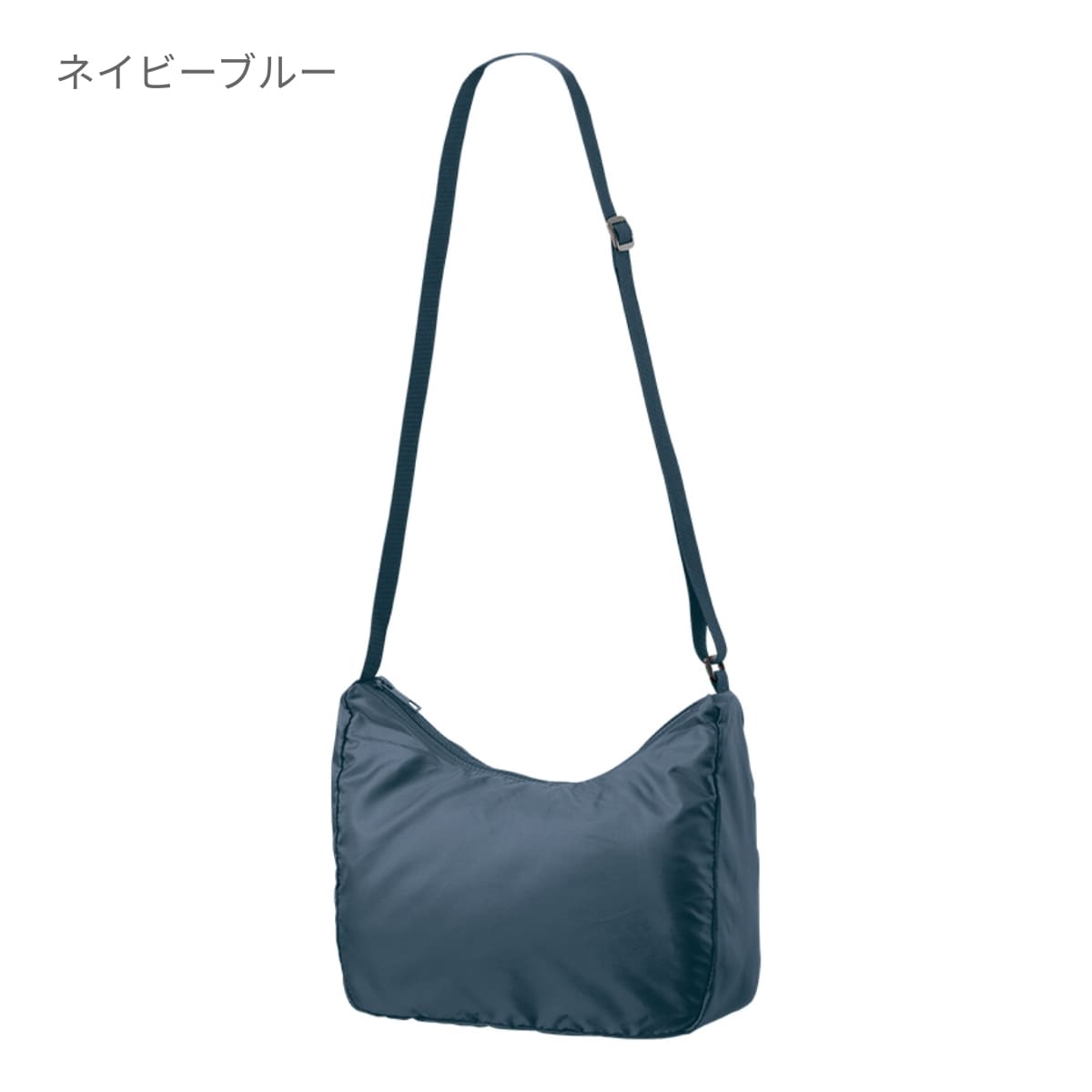 ラウンドポリショルダーバッグ | ノベルティ(小物) | 1枚 | TR-1364 | ネイビーブルー