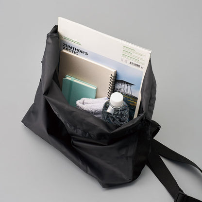 巾着ポリショルダーバッグ | ノベルティ(小物) | 1枚 | TR-1365 | ネイビーブルー