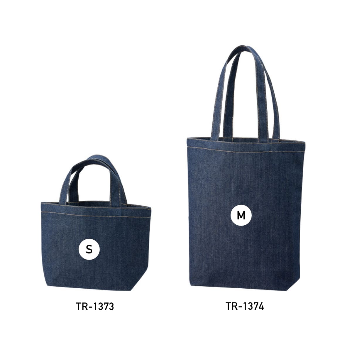 デニムトート（M） | ノベルティ(小物) | 1枚 | TR-1374 | インディゴ