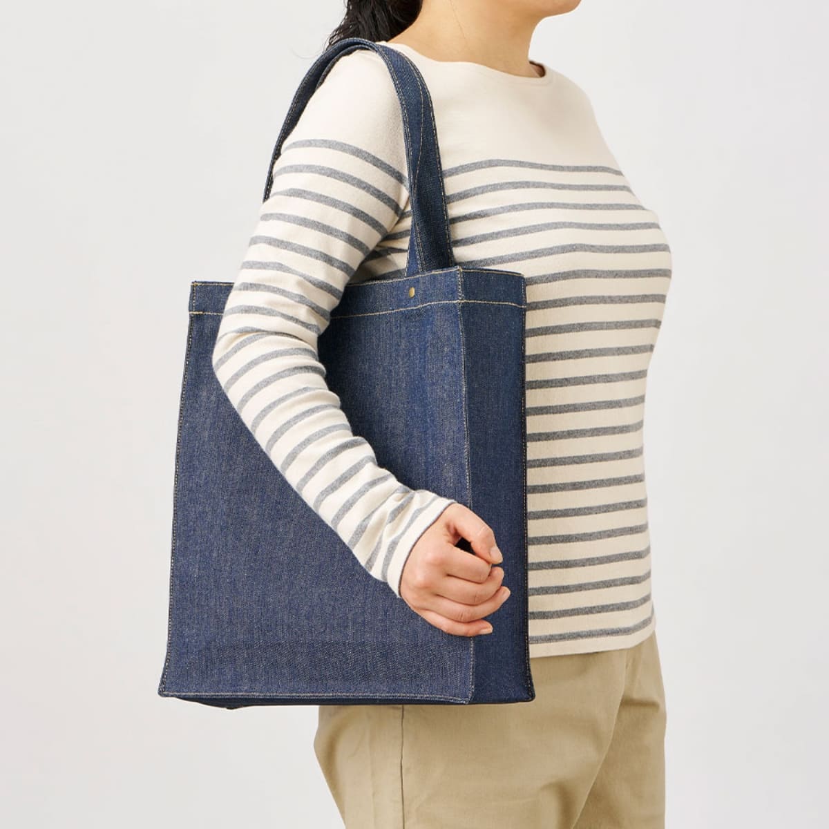 デニムボックススタッズトート | ノベルティ(小物) | 1枚 | TR-1375 | インディゴ
