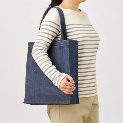 デニムボックススタッズトート | ノベルティ(小物) | 1枚 | TR-1375 | インディゴ