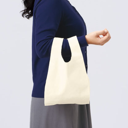 厚手コットンマルシェバッグ(S) | ノベルティ(小物) | 1枚 | TR-1380 | ナチュラル