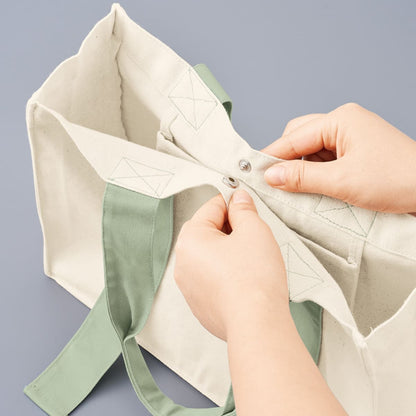 キャンバスカラーハンドルスクエアトート | ノベルティ(小物) | 1枚 | TR-1383 | パープル