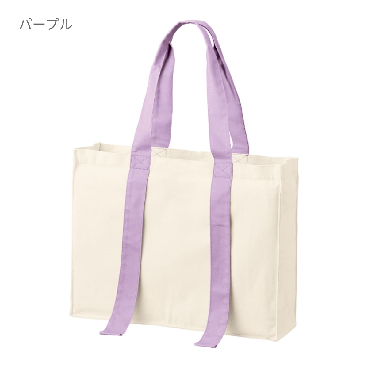 キャンバスカラーハンドルスクエアキャリーオントート | ノベルティ(小物) | 1枚 | TR-1384 | ナイトブラック