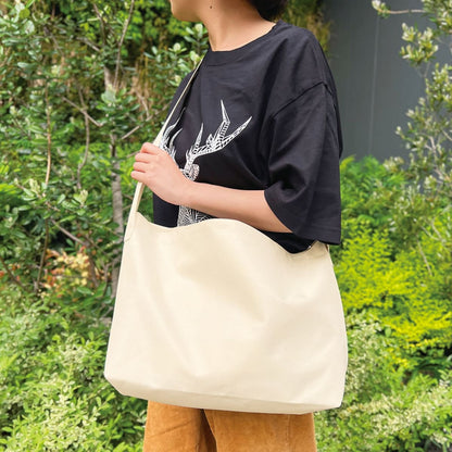 アジャスター付ファスナーショルダーバッグ | ノベルティ(小物) | 1枚 | TR-1407 | ミルキーベージュ