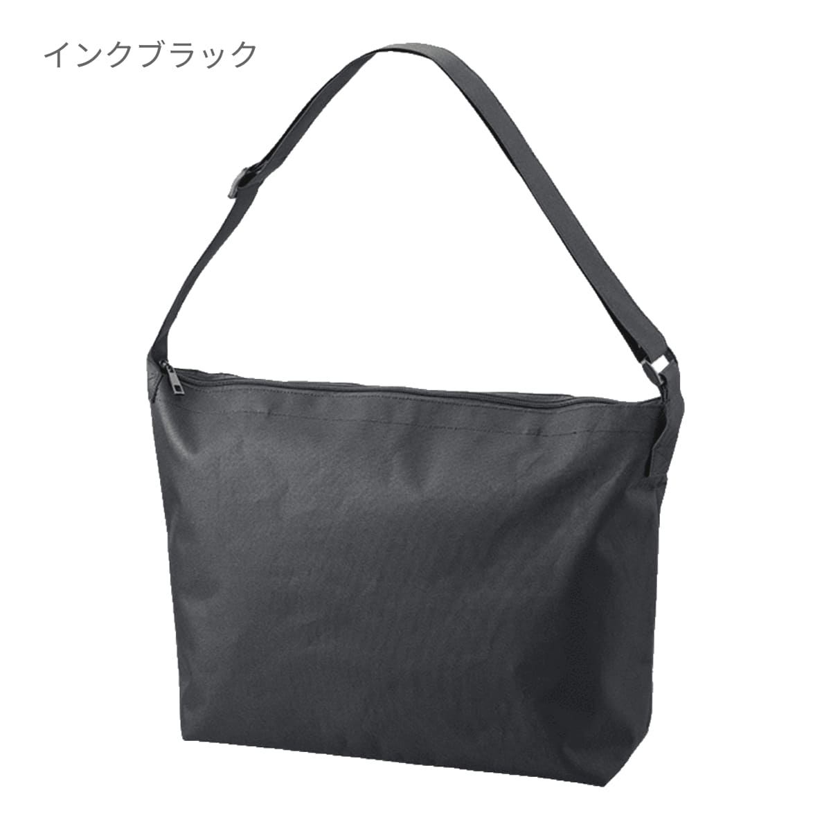 アジャスター付ファスナーショルダーバッグ | ノベルティ(小物) | 1枚 | TR-1407 | ミルキーベージュ